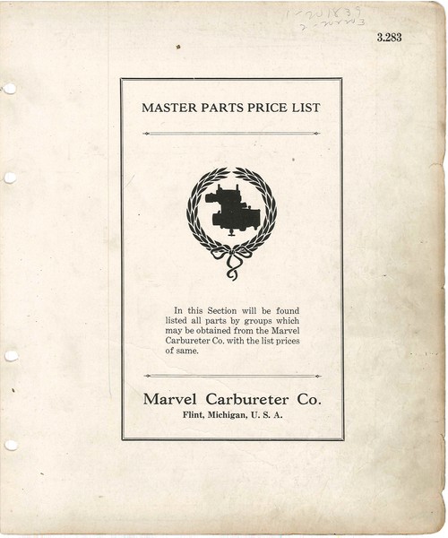 1916-1932-Marvel_Carb-Master_Parts_Price